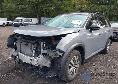 2023 Nissan Pathfinder Sl из США, поврежденный, VIN 5N1DR3CC8PC268152